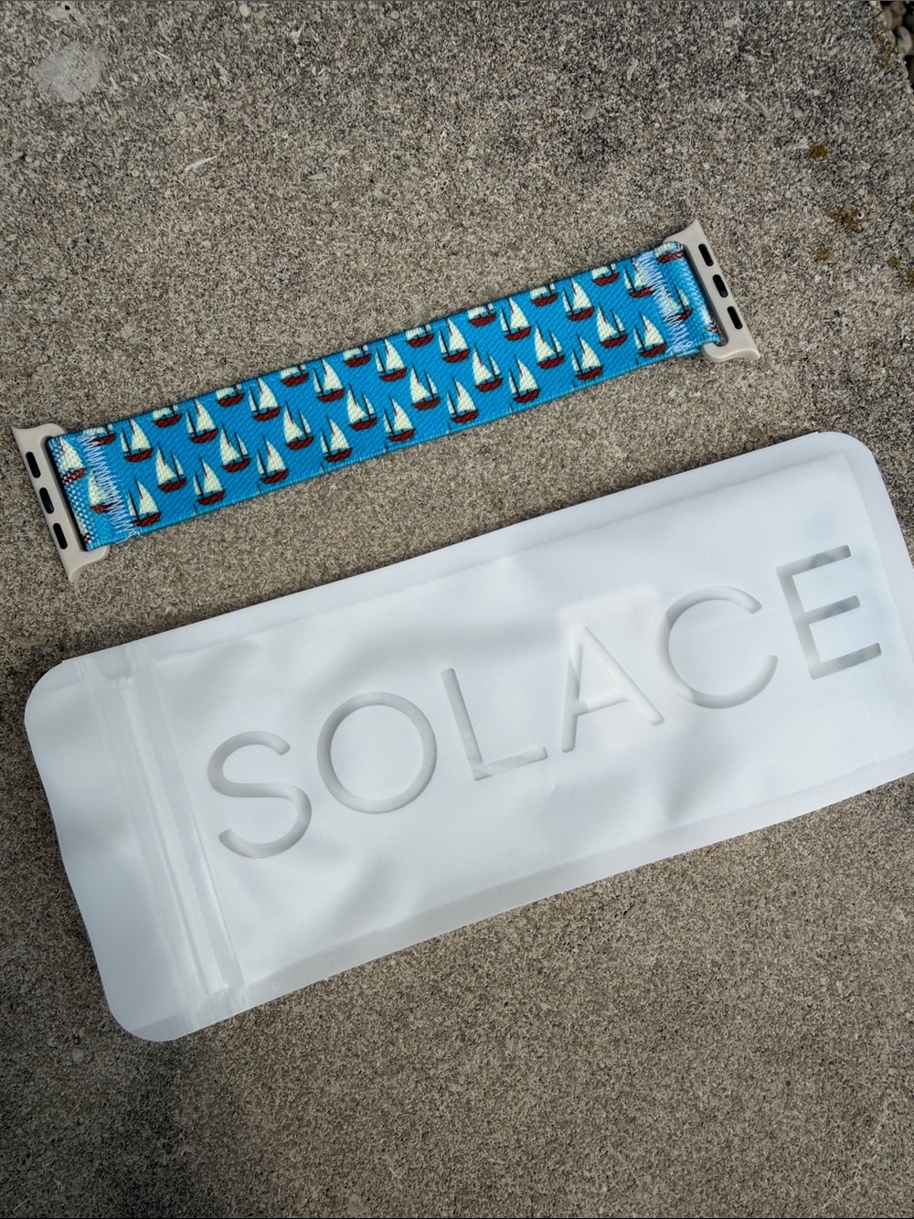 Solace Sailboat Elastic Apple Watch Band